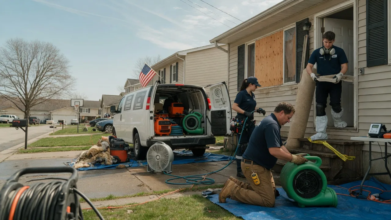 Water Damage Restoration in Woodsfield, OH near me